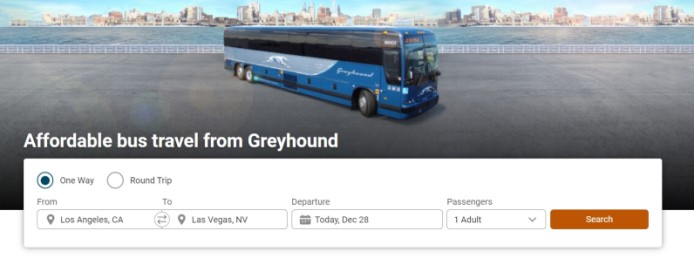 cómo comprar boletos de autobús con Greyhound?